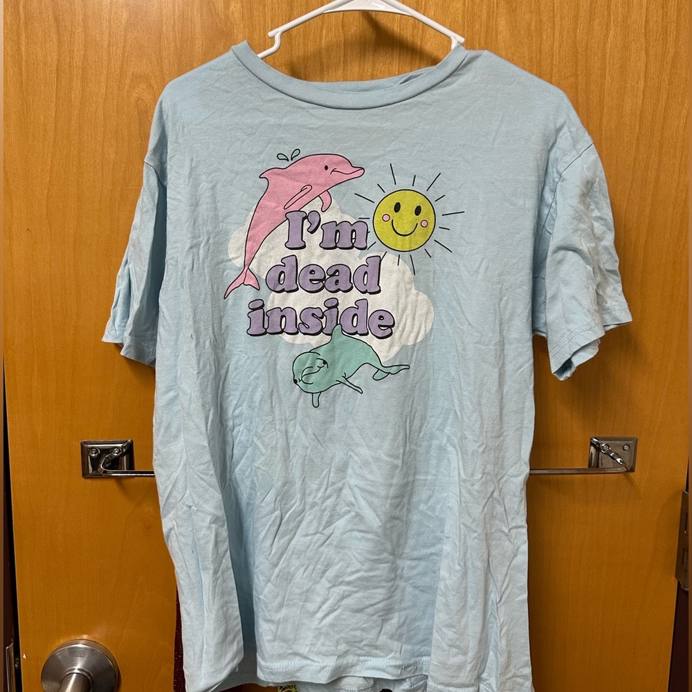 vintage “i’m dead inside” t shirt